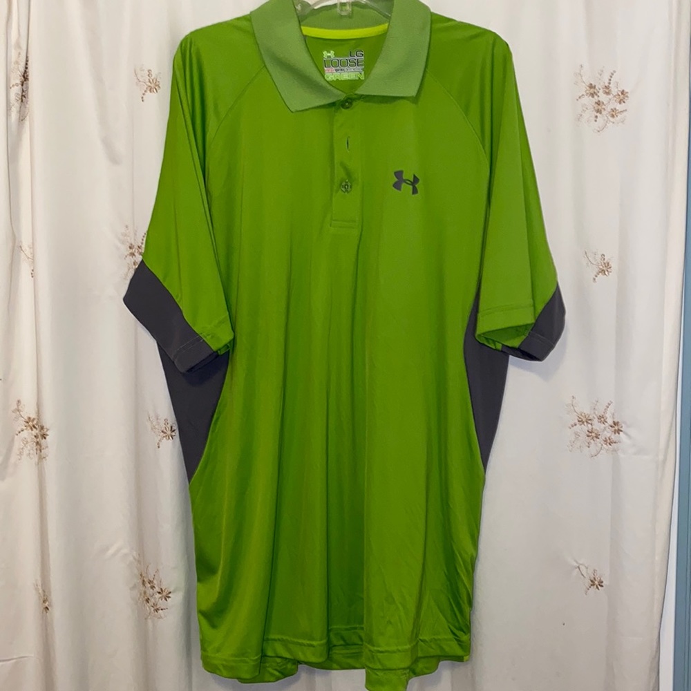 Mens Green under armor shirt